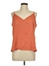 A New Day 100% Polyester Orange Sleeveless Top Size L - photo 1