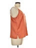 A New Day 100% Polyester Orange Sleeveless Top Size L - photo 4