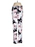 b.young Floral Blue Pink Casual Pants Size M - photo 1