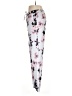 b.young Floral Blue Pink Casual Pants Size M - photo 5