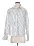 Gap 100% Cotton Stripes White Long Sleeve Blouse Size S - photo 1