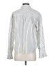 Gap 100% Cotton Stripes White Long Sleeve Blouse Size S - photo 2