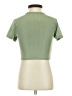 Shein Green Short Sleeve Top Size 2 - photo 2