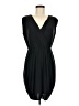 Soprano Solid Black Cocktail Dress Size M - photo 1