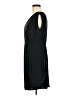 Soprano Solid Black Cocktail Dress Size M - photo 5