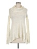 Sleeping On Snow Ivory Turtleneck Sweater Size M - photo 1