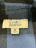 Croft & Barrow 100% Cotton Plaid Blue Long Sleeve Button-Down Shirt Size M - photo 7