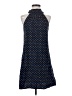 Neiman Marcus 100% Cotton Polka Dots Blue Casual Dress Size S - photo 1