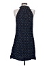Neiman Marcus 100% Cotton Polka Dots Blue Casual Dress Size S - photo 2