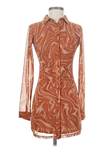Olivaceous Cocktail Dress (view 1)