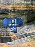 George 100% Cotton Plaid Gray Long Sleeve Button-Down Shirt Size S - photo 7