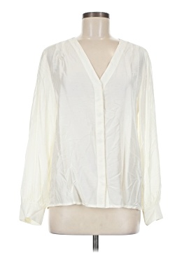 J. Mc Laughlin Long Sleeve Silk Top