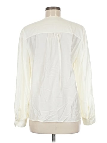 J. McLaughlin Long Sleeve Silk Top (view 2)