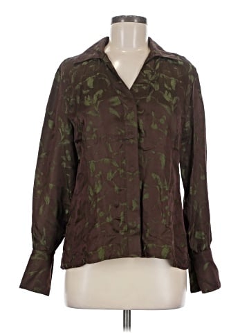 Lafayette 148 New York Long Sleeve Blouse (view 1)