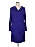 Evan Picone Solid Purple Cocktail Dress Size 14 - photo 1