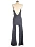 LACAUSA 100% Cotton Solid Gray Jumpsuit Size XL - photo 2