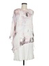 H By Halston 100% Polyester White Casual Dress Size M - photo 1
