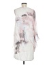 H By Halston 100% Polyester White Casual Dress Size M - photo 2