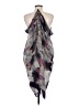 POOL TO PARTY 100% Polyester Gray Purple Swimsuit Cover Up One size - photo 2