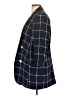 Express 100% Polyester Plaid Blue Blazer Size L - photo 5