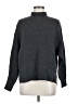Ann Taylor LOFT Solid Gray Turtleneck Sweater Size M - photo 1