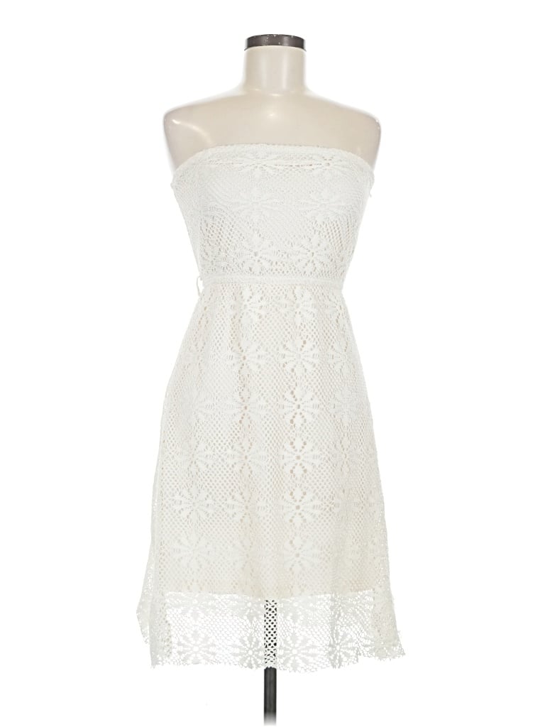 Pre-owned Ultra Flirt Cocktail Dress In Ivory