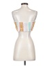 En Creme White Sleeveless Top Size S - photo 2