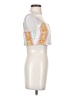 En Creme White Sleeveless Top Size S - photo 4