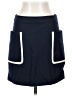 Theory Blue Wool Skirt Size 2 - photo 1