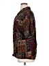 Unbranded Paisley Brown 3/4 Sleeve Button-Down Shirt Size XL (estimated) - photo 5