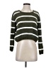 Cotton Emporium Stripes Green Pullover Sweater Size XS - photo 1