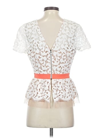BCBGMAXAZRIA Short Sleeve Top (view 2)