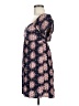 Volcom 100% Viscose Print Blue Casual Dress Size 8 - photo 5