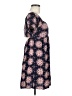 Volcom 100% Viscose Print Blue Casual Dress Size 8 - photo 4