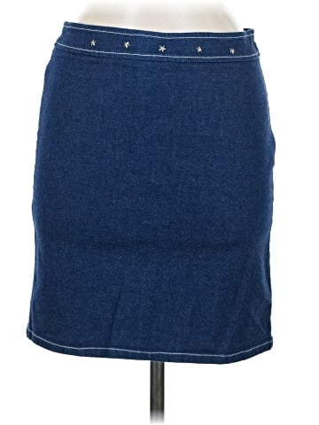 Trafaluc by Zara Denim Skirt (view 1)