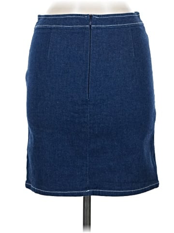 Trafaluc by Zara Denim Skirt (view 2)