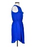 Jigsaw Solid Blue Casual Dress Size S - photo 4