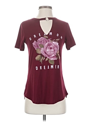 Wound Up Short Sleeve Top (view 1)