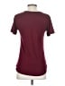 Wound Up Burgundy Short Sleeve Top Size XS - photo 2