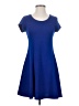 Wilde Solid Blue Casual Dress Size S - photo 1