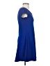 Wilde Solid Blue Casual Dress Size S - photo 4