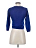 Samantha Sung Blue 3/4 Sleeve Top Size S - photo 2