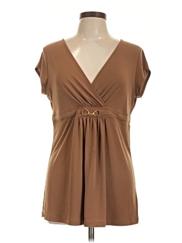 New York & Company Short Sleeve Top (view 1)