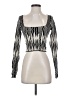 Windsor Silver Long Sleeve Top Size S - photo 1