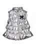 Flapdoodles 100% Polyester Metallic Silver Vest Size 6 - photo 1