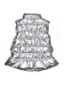 Flapdoodles 100% Polyester Metallic Silver Vest Size 6 - photo 2