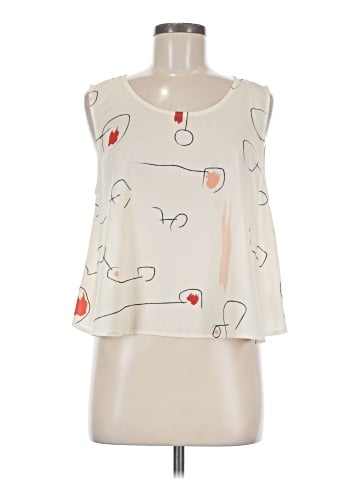 eve gravel Sleeveless Blouse (view 1)