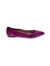 Talbots Color Block Purple Flats Size 10 1/2 - photo 1