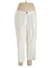J.Jill 100% Linen White Linen Pants Size Lg Petite - photo 1