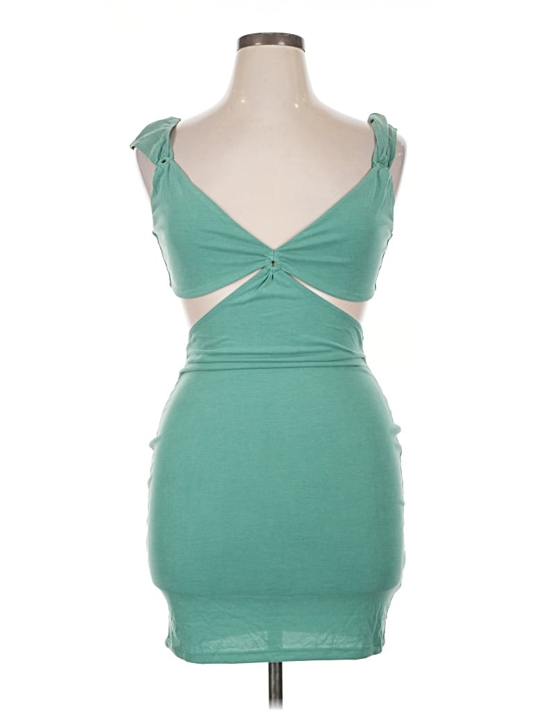Pre-owned Forever 21 Cocktail Dress In Teal
